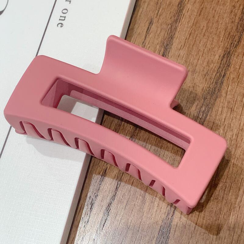 Wholesale Back Head Square Frosted Large Women's Elegant Bath Hair Clip